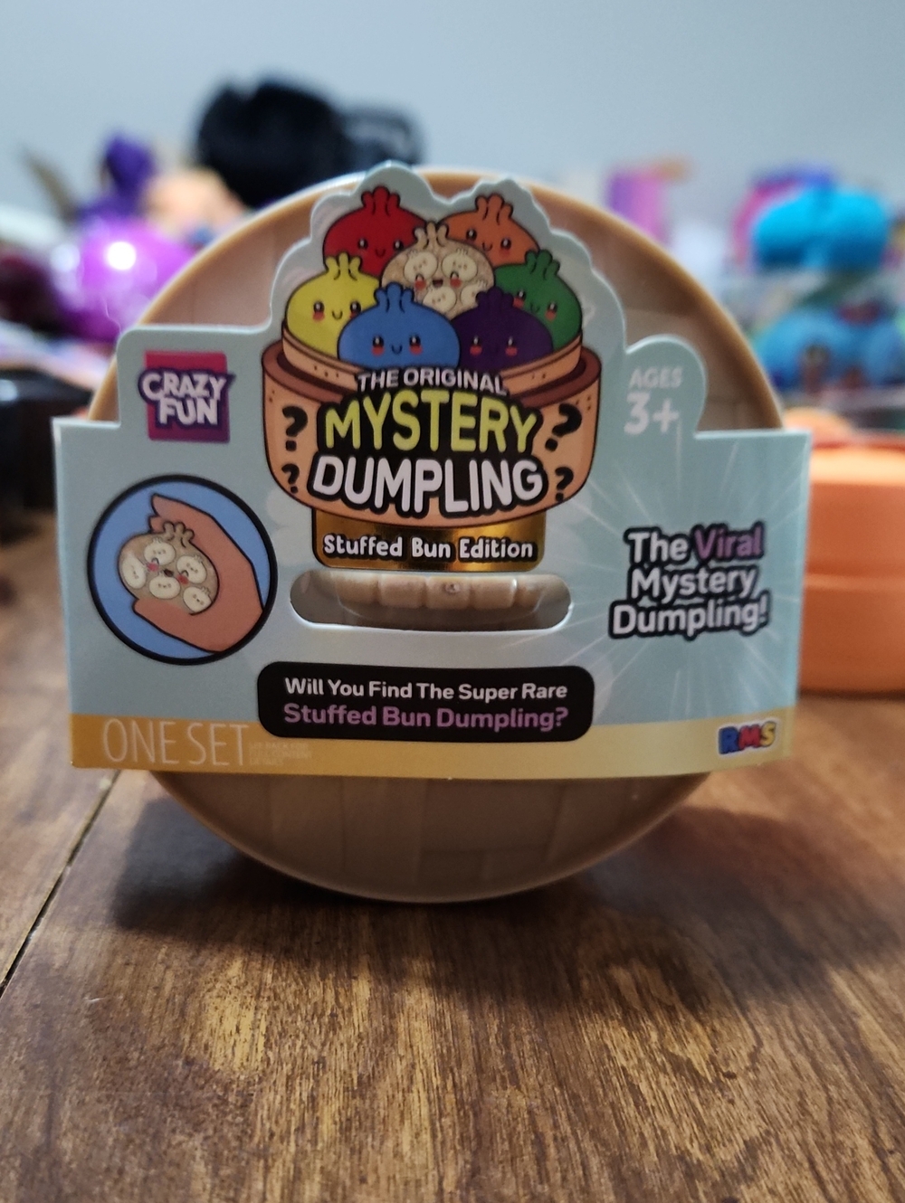 RMS Cazy Fun Mystery Dumpling Stuffed Bun Edition - New Sealed